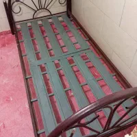 فروش تخت خواب به نفره فلزی و کمد|جاکفشی، کمد، دراور|شیراز, شریف‌آباد|دیوار