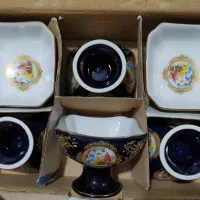 ست بستنی خوری|صنایع دستی و سایر لوازم تزئینی|کاشان, قطب راوندی|دیوار