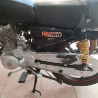موتور efi150 cc کویر موتور رینگ اسپرت استارتی دیسک|موتورسیکلت|اصفهان, کشاورزی|دیوار