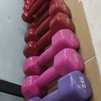 دمبل رنگی دمبل بانوان|تجهیزات ورزشی|شیراز, طلاب|دیوار