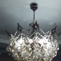 لوستر برنز|لوستر و چراغ آویز|کرج, دهقان ویلا|دیوار