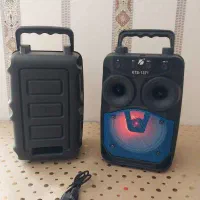 اسپیکر  بلوتوثی فلشخور خروجی میکروفون رقصنور ۷رنگ|سیستم صوتی خانگی|اردبیل, |دیوار