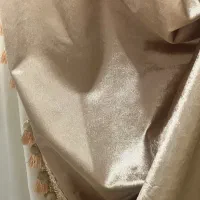 ۲عدد پرده تور و والان ترک