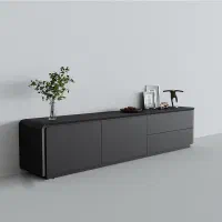 میز تلویزیون شیک و سفارشی با Black Wood