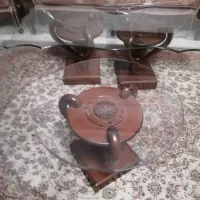 میز جلو مبلی به همراه ۲ عدد عسلی