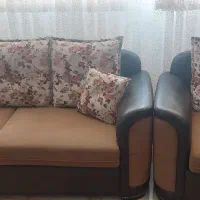 یک دست مبل هفت نفره و میزنهارخوری ۶ نفره|مبلمان خانگی و میز عسلی|شیراز, شهرک والفجر|دیوار