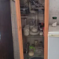 ویترین شیشه ای چهار طبقه