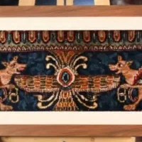 تابلو فرش دست بافت قدمت بالا|کلکسیون اشیاء عتیقه|تهران, اکباتان|دیوار