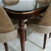 میز و صندلی ناهارخوری 4نفره در حد نو|میز و صندلی غذاخوری|اسلامشهر, ده عباس|دیوار