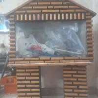 اکواریوم با وسایل
