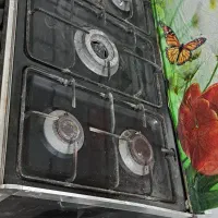 گاز 5 شعله با2جوجه گردان|اجاق گاز و لوازم برقی پختوپز|رشت, نظری|دیوار