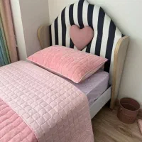 تخت کودک 90*200 به همراه تشک خوشخواب|تخت و سرویس خواب|تهران, سردارجنگل|دیوار