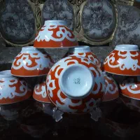 فروش کاسه های محرماتی روسی|کلکسیون اشیاء عتیقه|گنبد کاووس, |دیوار