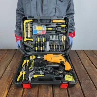 کیت جعبه ابزار و دریل 13 چکشی اینتیمکس