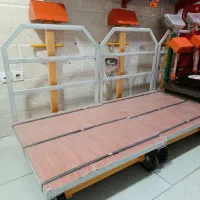 باسکول کفه 80 در 80 چرخدار و متحرک دیجیتال ترازو