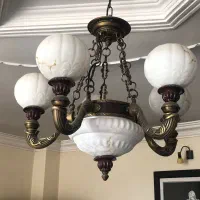 لوستر ۵ شاخه و سه شاخه