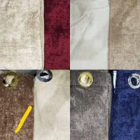 پخش پرده مخمل پانچی نصب آسان