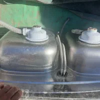 سینک دو لگنه با شیرآلات و شلنگ و سیفون|مصالح و تجهیزات ساختمان|هرسین, |دیوار