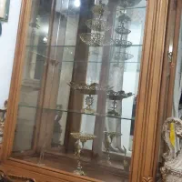 بوفه تمام چوب پرکار|بوفه، ویترین، کنسول|تبریز, |دیوار