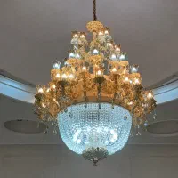 نصب و تعمیرات لوستر(فلزات رنگی خریدارم)