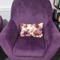 مبل ۵ نفره کاملا سالم و تمیز|مبلمان خانگی و میز عسلی|آستارا, |دیوار