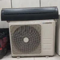 کولر گازی ۱۸ هزار HOMMEX کم‌کارکرد، لوازم کامل