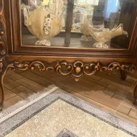 ویترین منبت کار دست لوکس و کلاسیک|بوفه، ویترین، کنسول|قم, بنیاد|دیوار