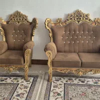 مبل سلطنتی|مبلمان خانگی و میز عسلی|لردگان, |دیوار