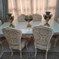 میز ناهارخوری استیل|میز و صندلی غذاخوری|تهران, پرستار|دیوار