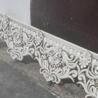 کتیبه در حد نو تمیز رنگ استخونی