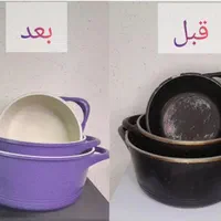بازسازی انواع ظروف و جلا کاری ظروف مسی