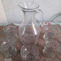 پارچ ولیوان خارجی  .قدیمی|ظروف سرو و پذیرایی|تهران, جوادیه|دیوار