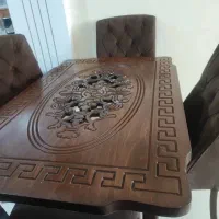 میز ناهارخوری ۴ نفره راش با کیفیت بالا