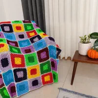 رو تختی قلاب بافی