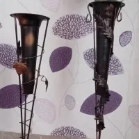 گلدان فلزی