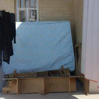 توجه ۳تا یخچال ۱ خارجی ۲تا ایرانی ۱ تخت دونفره|یخچال و فریزر|لامرد, |دیوار