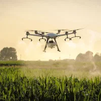 گروه پهپادهای سمپاشی کشاورزی