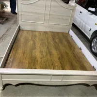 تخت۲نفره  و دراور در حد نو دوماه کار|تخت و سرویس خواب|بجنورد, |دیوار