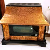 بخاری گازسوز شومینه برند توان گاز مدل نگین