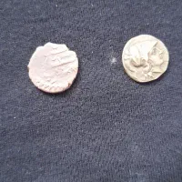 گوشواره نقره ۲۴گرمه قدیمیه چند تاسکه قدیمی|کلکسیون اشیاء عتیقه|سنندج, |دیوار