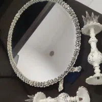 آینه و شمعدان لوکس