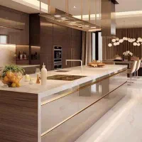 کابینت نئو کلاسیک مدرن شیر آلات هود سینک