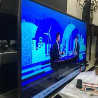 تلوزیون ۵۰ ال ای دی الجی در حد نو اصل کم کار