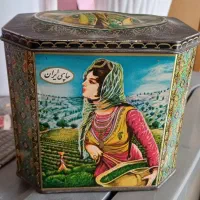 قوطی چای فلزی چای ایران