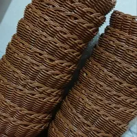 سبد حصیری با مفتول|صنایع دستی و سایر لوازم تزئینی|فرمهین, |دیوار