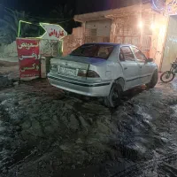 سمند نقره ای 1382|خودرو سواری و وانت|بم, |دیوار