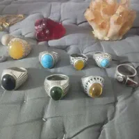 انگشتر و سنگ شجر