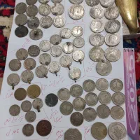 سکه قاجاری و شاهی و جمهوری|کلکسیون اشیاء عتیقه|ورزقان, |دیوار