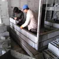 بنایی بلوک سفال ساروج شیب بندی هبلکس دیوارچینی