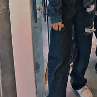 شلوار بگ زاپدار